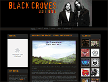 Tablet Screenshot of blackcrowes.org